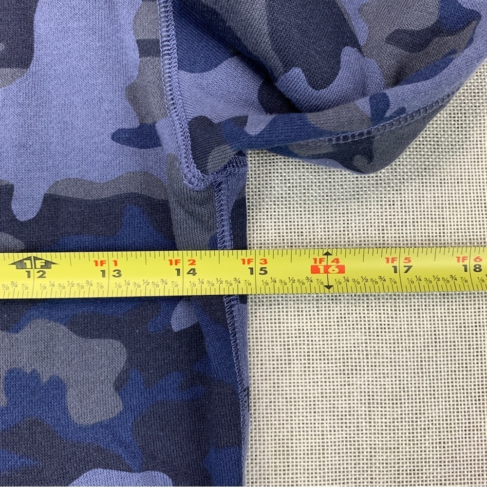 Nautica Big Boys Camo Print Crewneck Sweatshirt S/P - Picture 8 of 11